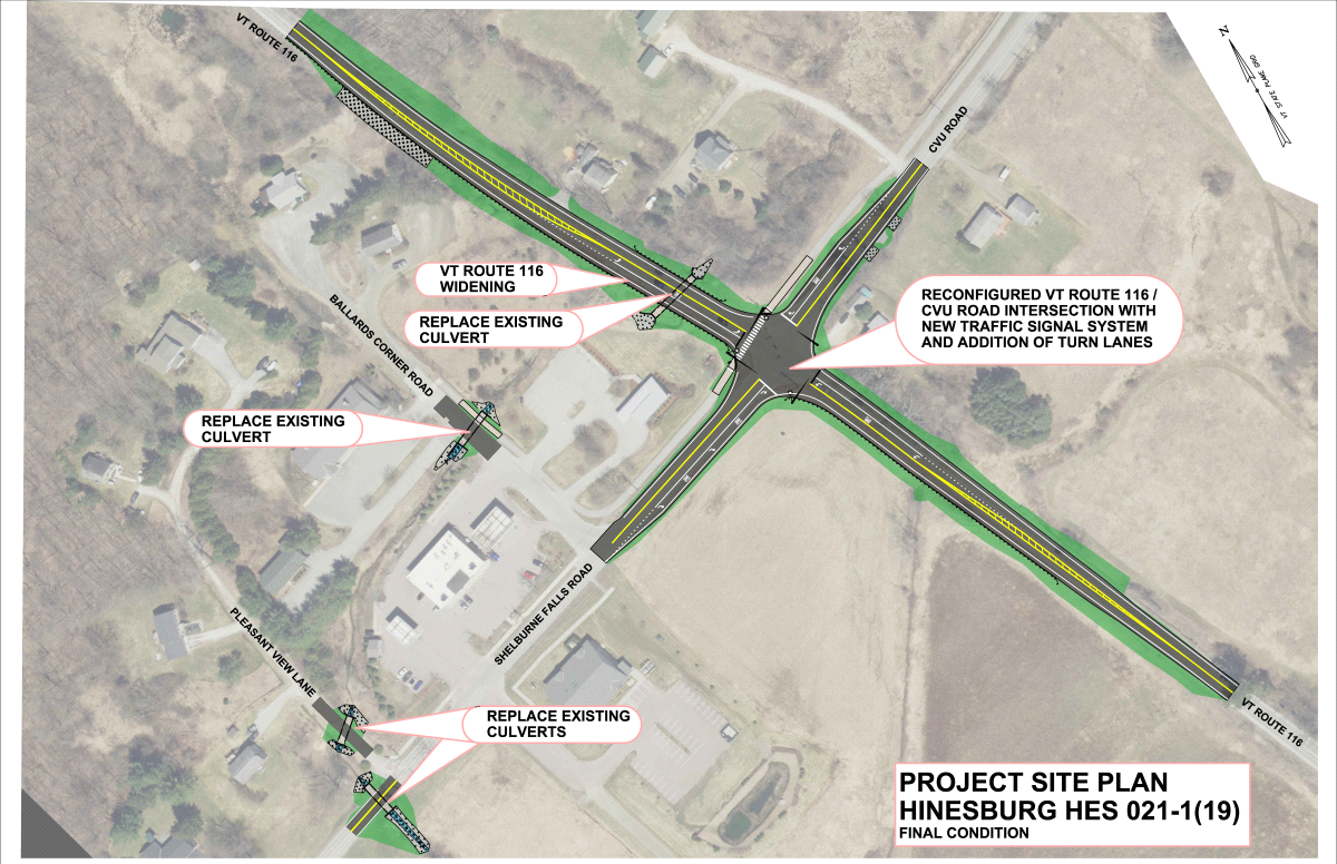 HINESBURG VT116 Factsheet Vermont Agency of Transportation